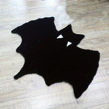 NNETM Black Bat-Themed Area Rug