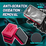 4-Piece Nano Clay Sponge Set – Anti-Scratch 3-Layer Car Paint Decontamination Sponges for Auto Detailing