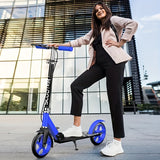 NNETM Adult Foldable Kick Scooter with Hand Brake