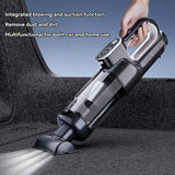 NNETM Cordless Car Vacuum Cleaner Rechargeable Suction