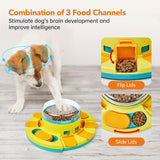 NNETM Interactive Dog Puzzle Feeder Toy for IQ Training