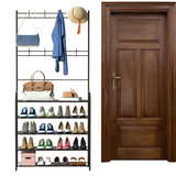 NNETM Two-in-One Wonder: A Shoe Rack and Coat Rack in Perfect Harmony