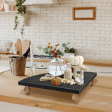 NNETM Maximize your space with this space-saving rustic wood corner shelf