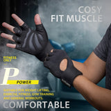 NNETM Full Palm Fitness Gloves Wrist Wrap Support