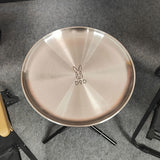 NNETM Outdoor Camping Coffee Table with Tripod Base