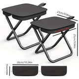NNETM Camping Folding Chairs Portable Outdoor Stools