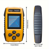 NNETM Wired Portable Sonar Fish Finder with Depth Alarm