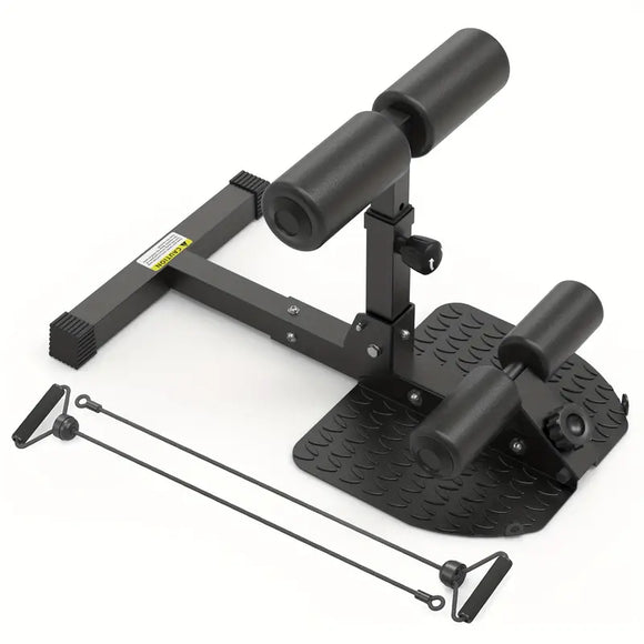 NNETM 1pc Squat Training Machine - Sit-up Auxiliary Device - Black