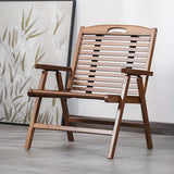 NNETM Camping Chair with Wooden Frame