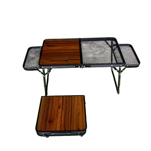 NNETM Folding Table with Mesh Seat