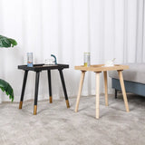 NNETM Create a cozy nook with the Solid Rattan Side Table, a testament to craftsmanship