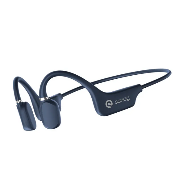 NNETM True Bone Conduction Earphone Open Ear Wireless Sport Headphones - Blue