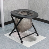 NNETM Foldable Portable Toilet for Outdoor Universal Use