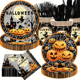 NNETM Halloween Party Dinnerware Set (140pcs)
