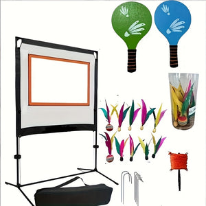 NNETM Paddle Ball Sport Set with Net for Outdoor Indoor