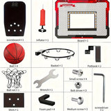 NNETM Glow Hoops: Interactive LED Basketball Hoop Set for Kids