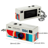 NNETM 1080P Mini Vlogging Camera with Wide-Angle Lens