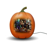 Motion Sensor Halloween Decor with Talking Feature & Built-In Video Projector