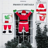NNETM The Jolly Ascent: Santa Claus Climbing Christmas Cheer