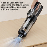 NNETM Cordless Car Vacuum Cleaner Rechargeable Suction