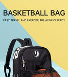 NNETM Youth Basketball Backpack Large Capacity Travel Bag