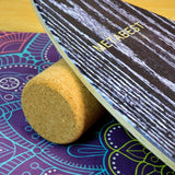 NNETM Wooden Balance Board Core Trainer for Home Fitness