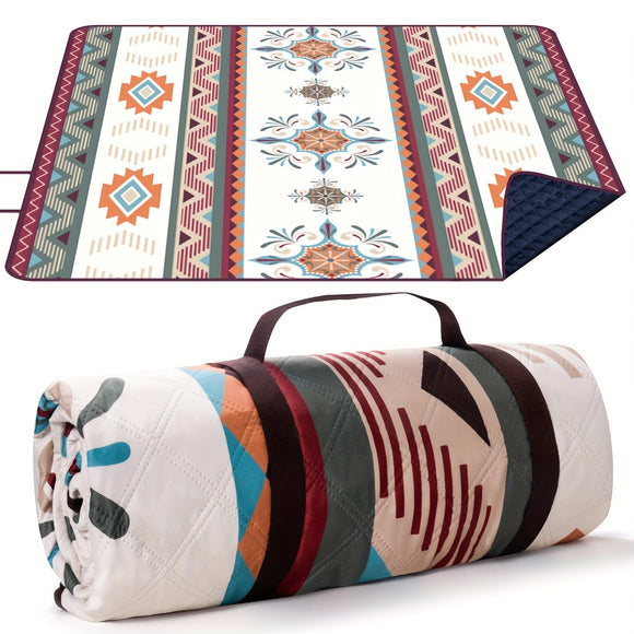 NNETM Outdoor Camping Blanket Waffle Weave Picnic Mat