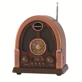 NNETM Wireless Vintage Radio with USB, FM/AM/SW Playback