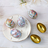 NNETM 6pcs Easter Egg & Bunny Iron Candy Boxes