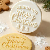 1pc Christmas Embossing Plastic Stamp Pattern Mold