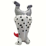 NNETM Inflatable Clown Skeleton Costume for Halloween Party