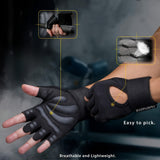 NNETM Full Palm Fitness Gloves Wrist Wrap Support