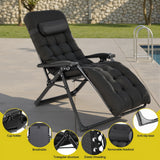 NNETM Zero Gravity Reclining Chair – Foldable Outdoor Sun Lounger for Camping & Patio