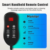 NNETM Cordless 3D Kneading Massage Pillow With Heat - Rechargeable Back Massager