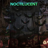 NNETM 18pcs Batty Delights: Charming Halloween Hangings