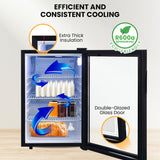 NNEDPE 100L Bar Fridge