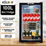 NNEDPE 100L Bar Fridge