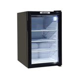 NNEDPE 70L Bar Fridge with Glass Door