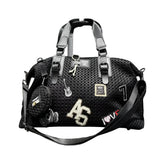 NNETM Teddy Bear Print Shoulder Tote Bag