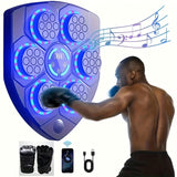 NNETM Smart LED Music Boxing Machine Wall Trainer