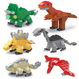 NNETM Dinosaur Egg Building Blocks for Kids (6pcs)