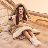 NNETM Dual-Use Sleeping Bag Blanket for Camping & Travel