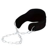 NNETM 1pc Fitness Weighted Belt with Chain - Black