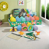 NNETM Colorful Dinosaur Fossil Digging Egg Set (12 Eggs)
