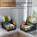 NNETM Double-Layer Kitchen Sink Drain Rack