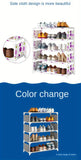 NNETM Keep your footwear in check with this multi-layer plastic storage shoe rack