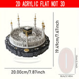 NNETM Art Renaissance Crystal Kabah Model Mecca Display