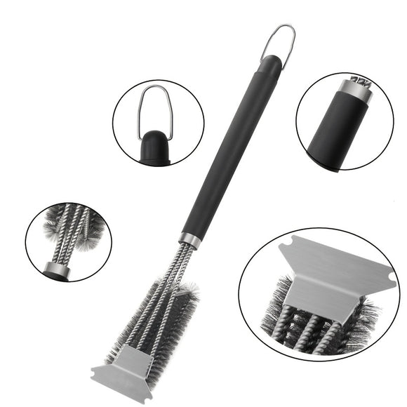 NNETM Stainless Steel Grill Brush