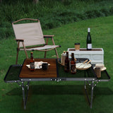 NNETM Folding Table with Mesh Seat