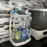 NNETM Bottle Drying Rack with Removable Drain Tray